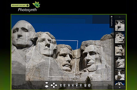 הר ראשמור מהזווית של Photosynth הר ראשמור מהזווית של Photosynth
