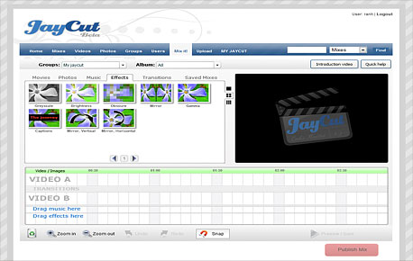 עריכת וידיאו עם JayCut עריכת וידיאו עם JayCut