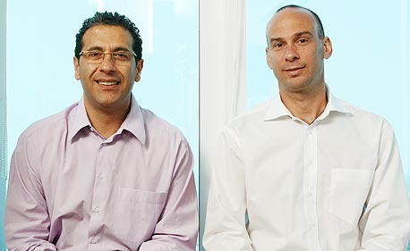מימין: עידו נויברגר ויקטור שימריך מימין: עידו נויברגר ויקטור שימריך