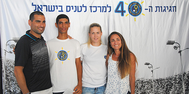 הטניסאים רם קאפח ואלונה פושקרבסקי זכו במלגת קהאן בסך 200 אלף שקל