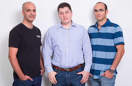 Forter founders (left tyo right) Alon Shemesh, Michael Reitblat, and Liron Damri. Photo: Forter Forter founders (left tyo right) Alon Shemesh, Michael Reitblat, and Liron Damri. Photo: Forter