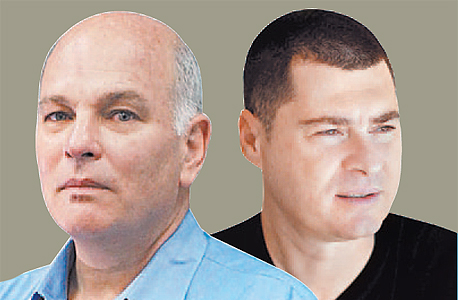 מימין: זוהר לוי ואהרון פוגל מימין: זוהר לוי ואהרון פוגל