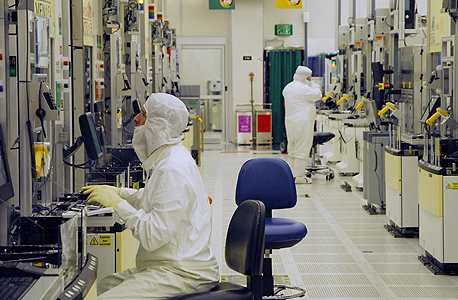 One of Intel's chip fabrication plants in Israel. Photo: Ran Zisovitch