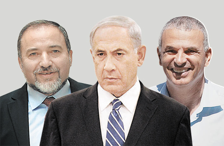 שר האוצר משה כחלון, בנימין נתניהו ושר הביטחון המיועד אביגדור ליברמן שר האוצר משה כחלון, בנימין נתניהו ושר הביטחון המיועד אביגדור ליברמן