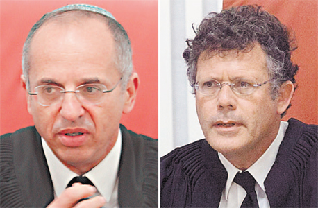 מימין: השופטים יצחק עמית ונעם סולברג. היו חלוקים בשאלת תום הלב מימין: השופטים יצחק עמית ונעם סולברג. היו חלוקים בשאלת תום הלב