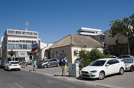 השטח שבו ייבנה הפרויקט ברחוב הושע בתל אביב השטח שבו ייבנה הפרויקט ברחוב הושע בתל אביב