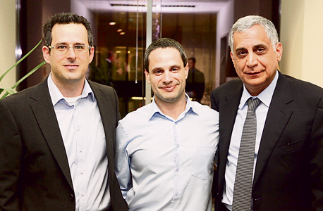 מימין: השותפים המנהלים של קרן נוי פיני כהן, גיל־עד בושביץ ורן שלח מימין: השותפים המנהלים של קרן נוי פיני כהן, גיל־עד בושביץ ורן שלח