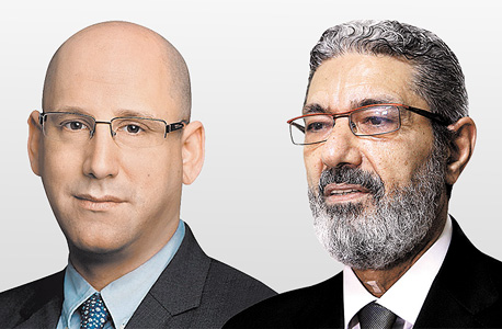 מימין בעלי אקספון חזי בצלאל ומנכ"ל סלקום ניר שטרן מימין בעלי אקספון חזי בצלאל ומנכ"ל סלקום ניר שטרן