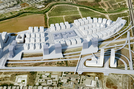 הדמיה של פרויקט הבנייה בבני ברק הדמיה של פרויקט הבנייה בבני ברק