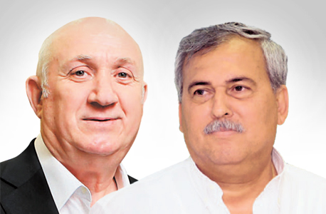 מימין: נחום ביתן, בעלי יינות ביתן ומגה ואיציק אברכהן, מנכ"ל שופרסל מימין: נחום ביתן, בעלי יינות ביתן ומגה ואיציק אברכהן, מנכ"ל שופרסל