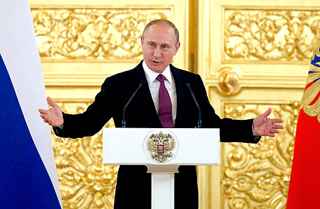 נשיא רוסיה ולדימיר פוטין, צילום: אי פי איי