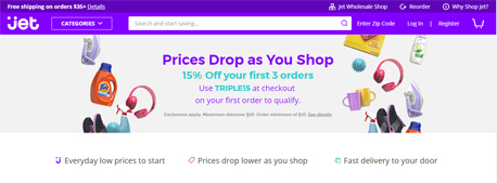 jet.com תחרות על המחירים הזולים ברשת jet.com תחרות על המחירים הזולים ברשת