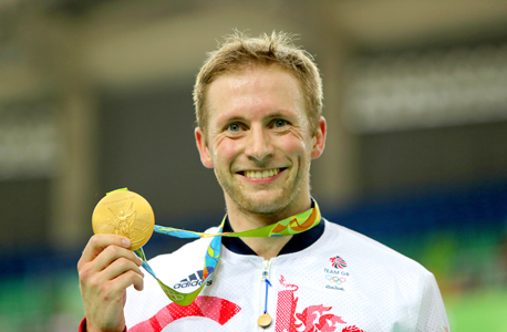 ג'ייסון קני רוכב אופניים בריטי זכה במדליית זהב ב אולימפיאדת ריו אולימפיאדה, צילום: איי פי