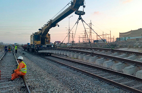 העבודות ברכבת ישראל. צפויים לסיים הערב העבודות ברכבת ישראל. צפויים לסיים הערב