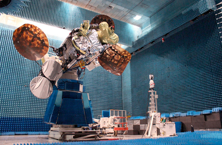 AMOS-6 satellite. Photo: PR