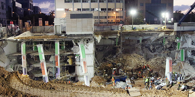 קריסת חניון הברזל: עיריית ת"א היא הנעדרת הגדולה בפרשה