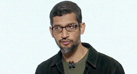 סונדאר פיצ'אי מנכ"ל גוגל ואלפבית, צילום מסך: Youtube