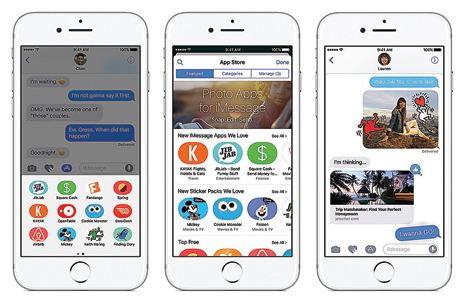 אפליקציות iMessage אפליקציות iMessage