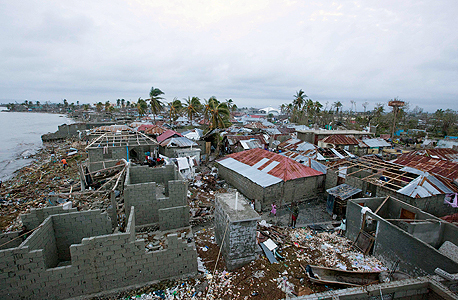 נזקי ההוריקן בהאיטי, צילום: איי פי