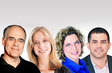המשקיעים: מימין אייל ניב, מירב וינרב, רונה שגב גל ושמיל לוי המשקיעים: מימין אייל ניב, מירב וינרב, רונה שגב גל ושמיל לוי