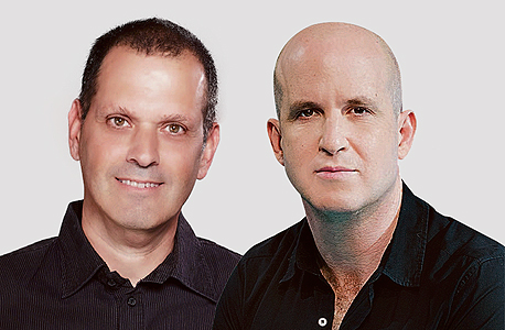 מימין: אלדד קובלנץ מנכ"ל התאגיד וגיל עומר יו"ר התאגיד. צפויים לסיים תפקידם מימין: אלדד קובלנץ מנכ"ל התאגיד וגיל עומר יו"ר התאגיד. צפויים לסיים תפקידם