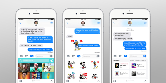 10 יישומי iMessage שידביקו אתכם למסך