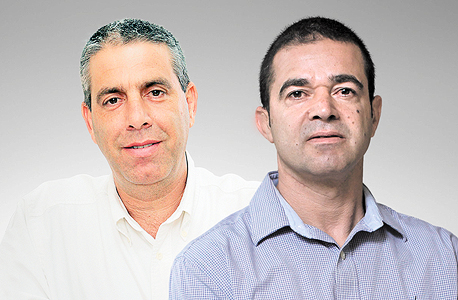 מימין: מנכ"ל משרד הכלכלה עמית לנג ומנכ"ל תנובה אייל מליס מימין: מנכ"ל משרד הכלכלה עמית לנג ומנכ"ל תנובה אייל מליס
