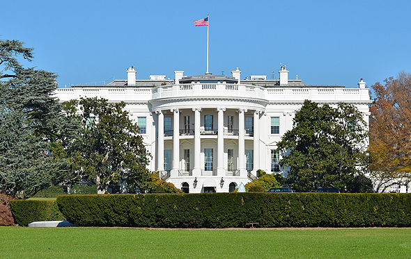 הבית הלבן, וושינגטון. לאמריקאים יש יראה טבעית מפני הממסד הנשיאותי, צילום: שאטרסטוק
