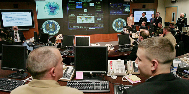 חמ"ל ניטור איומים של ה-NSA, צילום: איי אף פי