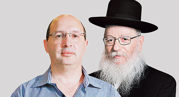 מימין: יעקב ליצמן שר הבריאות ואבי ניסנקורן יו"ר ההסתדרות מימין: יעקב ליצמן שר הבריאות ואבי ניסנקורן יו"ר ההסתדרות