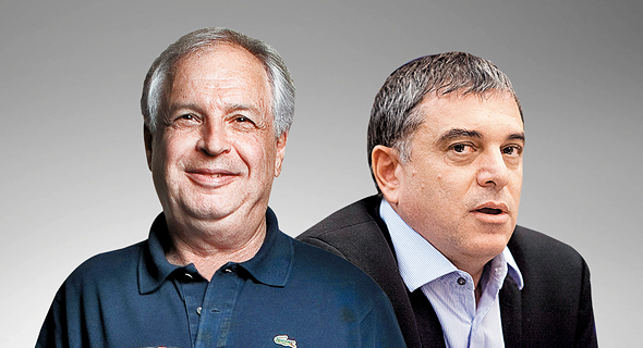 מימין: מנכ"ל משרד התקשורת המושעה שלמה פילבר ובעל השליטה בבזק שאול אלוביץ'. קיבל יחס מועדף מימין: מנכ"ל משרד התקשורת המושעה שלמה פילבר ובעל השליטה בבזק שאול אלוביץ'. קיבל יחס מועדף