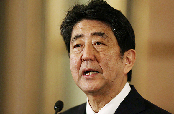 שינזו אבה ראש ממשלת יפן, צילום: רויטרס