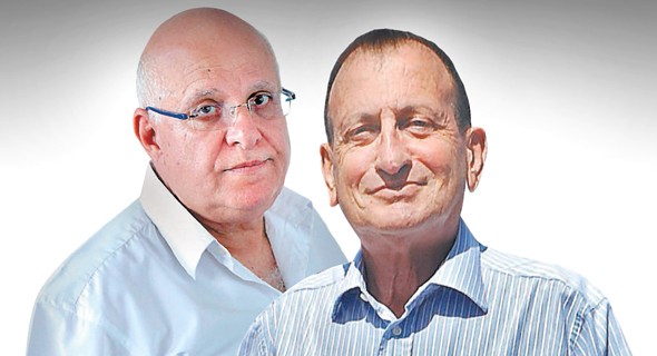 מימין: רון חולדאי ואביגדור יצחקי מימין: רון חולדאי ואביגדור יצחקי