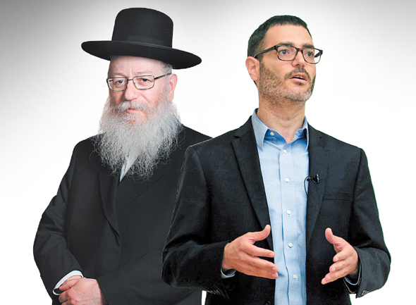 מימין: מנכ"ל משרד הבריאות משה בר סימן טוב ושר הבריאות יעקב ליצמן מימין: מנכ"ל משרד הבריאות משה בר סימן טוב ושר הבריאות יעקב ליצמן