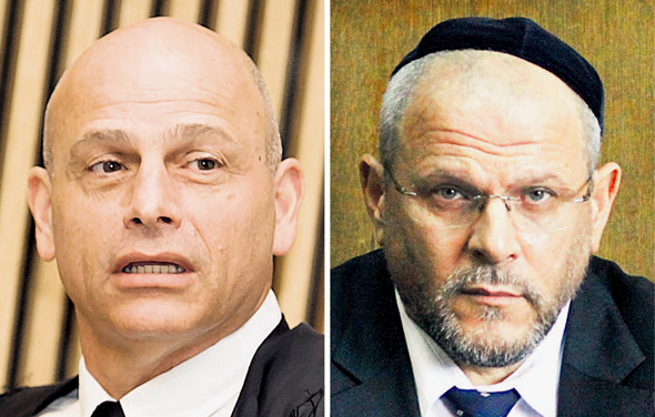 מימין דודי אפל איש עסקים והשופט איתן אורנשטיין מימין דודי אפל איש עסקים והשופט איתן אורנשטיין
