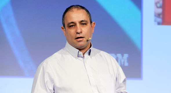 דוד בר, מנהל יחידת הדאטה והאנליטיקס ב-IBM, בוועידה