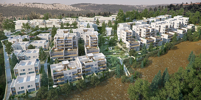מוצא עילית: הבתים מוכנים לאכלוס, חבל ששכחו לסלול כביש