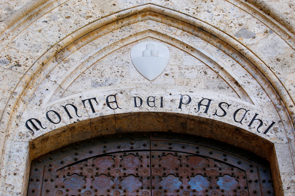 בנק מונטה פסקי באיטליה, צילום: בלומברג