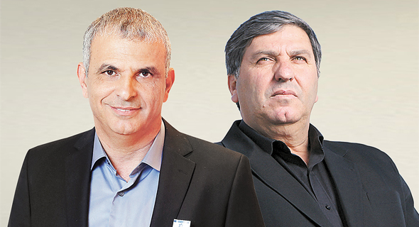 יו"ר קק"ל דני עטר ושר האוצר משה כחלון יו"ר קק"ל דני עטר ושר האוצר משה כחלון