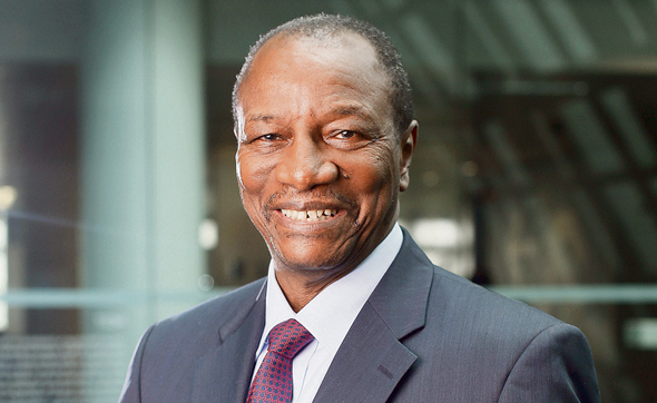 Guinean President Alpha Condé. Photo: Bloomberg Guinean President Alpha Condé. Photo: Bloomberg