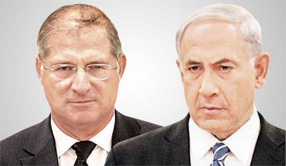 מימין: בנימין נתניהו ודוד שמרון. מקורב לחקירה אמר כי "שמרון תפר אותו על ניגוד העניינים" מימין: בנימין נתניהו ודוד שמרון. מקורב לחקירה אמר כי "שמרון תפר אותו על ניגוד העניינים"