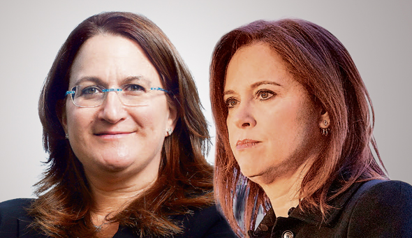מימין: רקפת רוסק עמינח, מנכ"לית לאומי, ודנה עזריאלי, יו"ר עזריאלי מימין: רקפת רוסק עמינח, מנכ"לית לאומי, ודנה עזריאלי, יו"ר עזריאלי