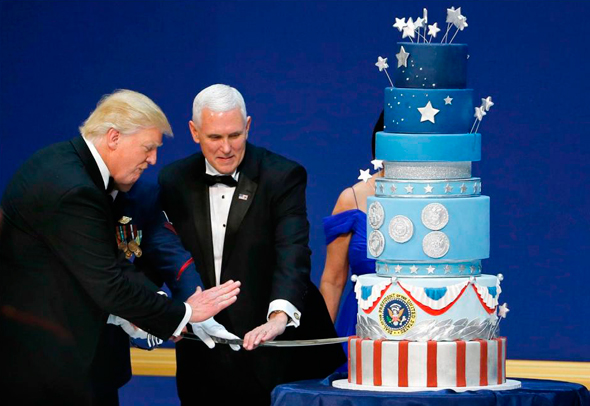 Vice President Mike Pence with President Trump. Photo: Reuters Vice President Mike Pence with President Trump. Photo: Reuters