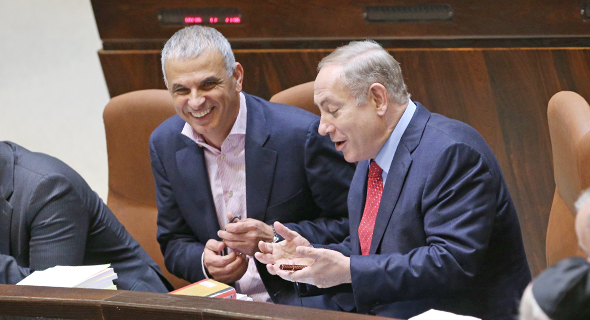 בנימין נתניהו ומשה כחלון בנימין נתניהו ומשה כחלון