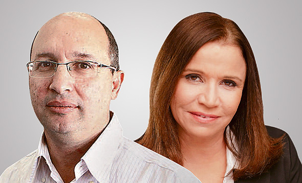 מימין: שלי יחימוביץ' ואבי ניסנקורן מימין: שלי יחימוביץ' ואבי ניסנקורן