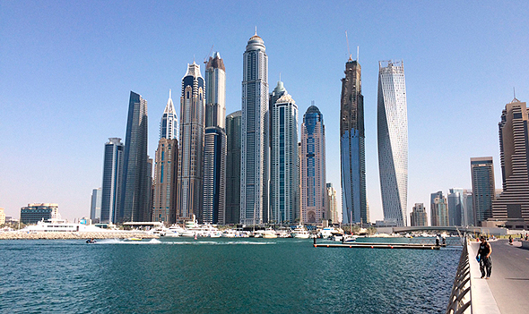 The Skyline of Dubai. Photo: Yonatan Kessler The Skyline of Dubai. Photo: Yonatan Kessler