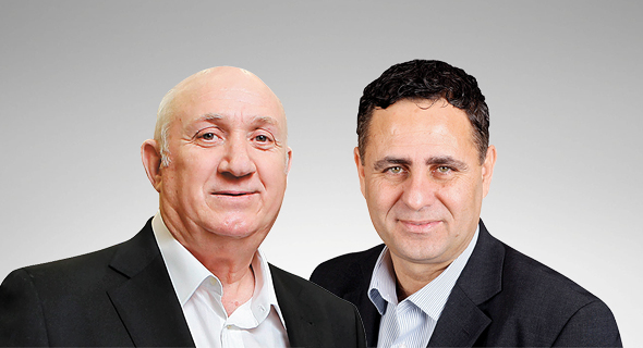 רמי שביט, בעלי המשביר, ומנכ"ל שופרסל איציק אברכהן רמי שביט, בעלי המשביר, ומנכ"ל שופרסל איציק אברכהן