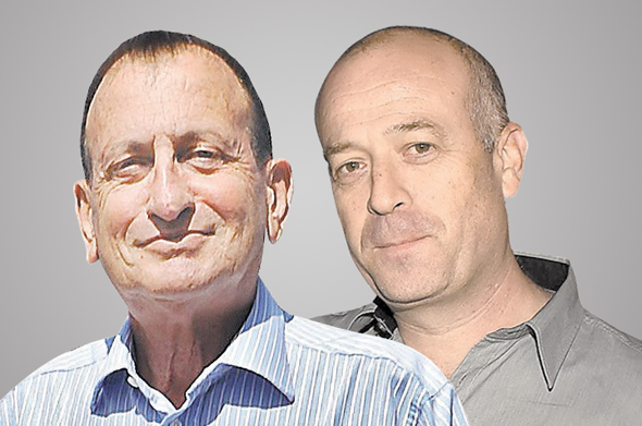 מימין: ראש עיריית רמת השרון אבי גרובר וראש עיריית תל אביב רון חולדאי מימין: ראש עיריית רמת השרון אבי גרובר וראש עיריית תל אביב רון חולדאי
