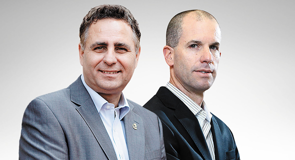 מימין: מנכ"ל סופר־פארם ניצן לביא ובעלי ניו־פארם רמי שביט מימין: מנכ"ל סופר־פארם ניצן לביא ובעלי ניו־פארם רמי שביט