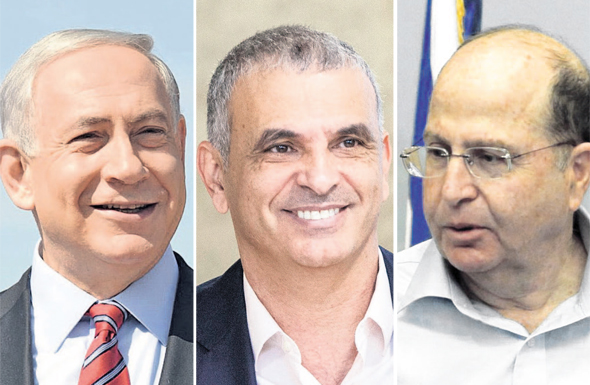 מימין: שר הביטחון לשעבר משה יעלון, רה"מ בנימין נתניהו מנכ"ל משרד האוצר שי באב"ד. סימני שאלה רבים מימין: שר הביטחון לשעבר משה יעלון, רה"מ בנימין נתניהו מנכ"ל משרד האוצר שי באב"ד. סימני שאלה רבים